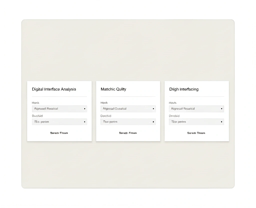Digital interface analysis